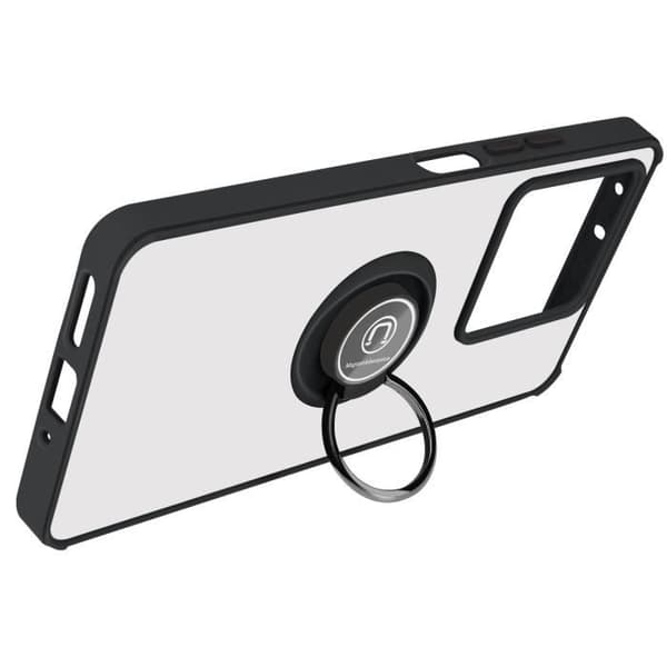 Fodral till Xiaomi Redmi Note 13 5G AVIZAR - Metal Ring Support Function Svart