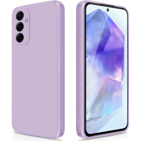 Samsung A15 5G kumoitu Matte Shell Liquid - Lila