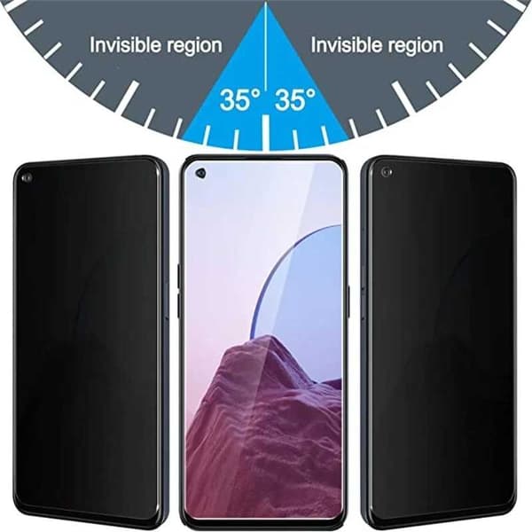OnePlus Nord CE 2 Lite 5G Privacy Hærdet glas 0,26mm 2,5D 9H