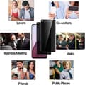 Miniatyrbillede 6 af 6: OnePlus Nord CE 2 Lite 5G Privacy Hærdet glas 0,26mm 2,5D 9H
