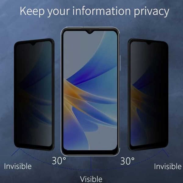 Motorola Moto E13 Privacy Härdat glas 0.26mm 2.5D 9H