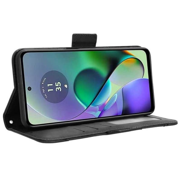 Motorola Moto E13 lompakkokotelo PU-nahkainen 6-POCKET Winston V3