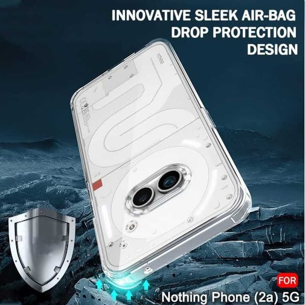 Nothing Phone 2a Stöttåligt Skal med Förstärkta Hörn