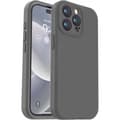 Miniatyrbild 1 av 5: iPhone 13 Pro Gummibelagt Skal med Kameraskydd Liquid V2 - Grå