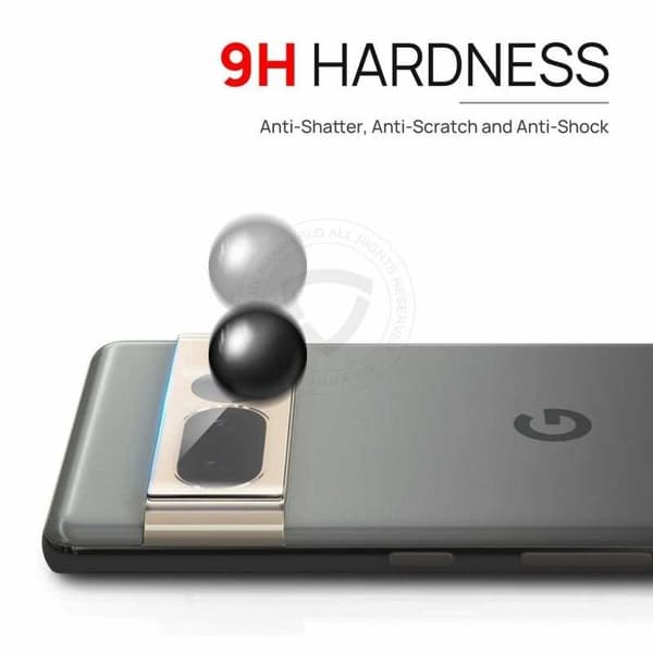 Google Pixel 8a -kameran linssin suojus karkaistua lasia