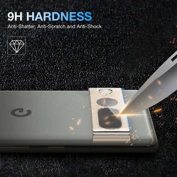 Google Pixel 8a -kameran linssin suojus karkaistua lasia