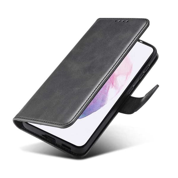 Redmi A3 Pung Etui PU Læder 4 RUMMER - Sort