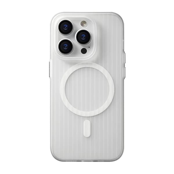 iPhone 14 Pro Max Mobilskal Korrugerad Anti-Halk - Transparent