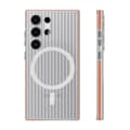 Pikkukuva 1 / 4: Samsung S24 Ultra Mobilskal Korrugerad Anti-Halk - Orange