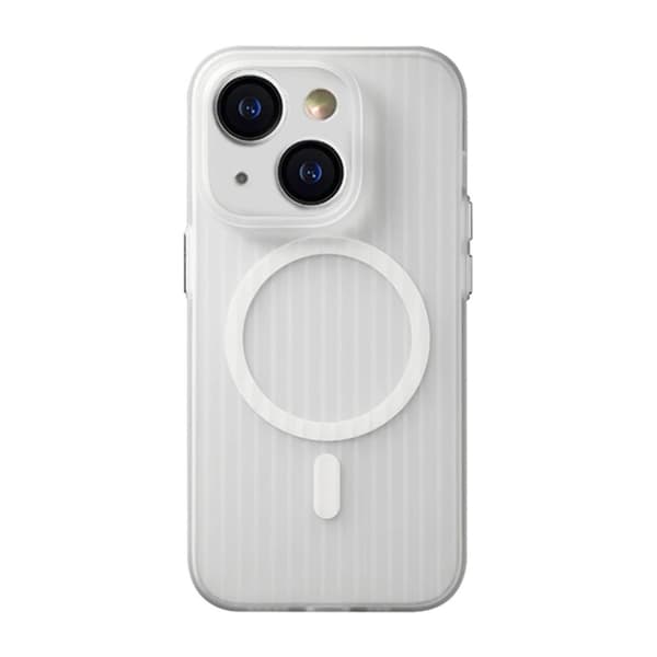 iPhone 14/13 Mobilskal Korrugerad Anti-Halk - Transparent