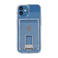 Miniatyrbild 2 av 3: iPhone 11 Mobilskal med Korthållare och Stativ - Transparent