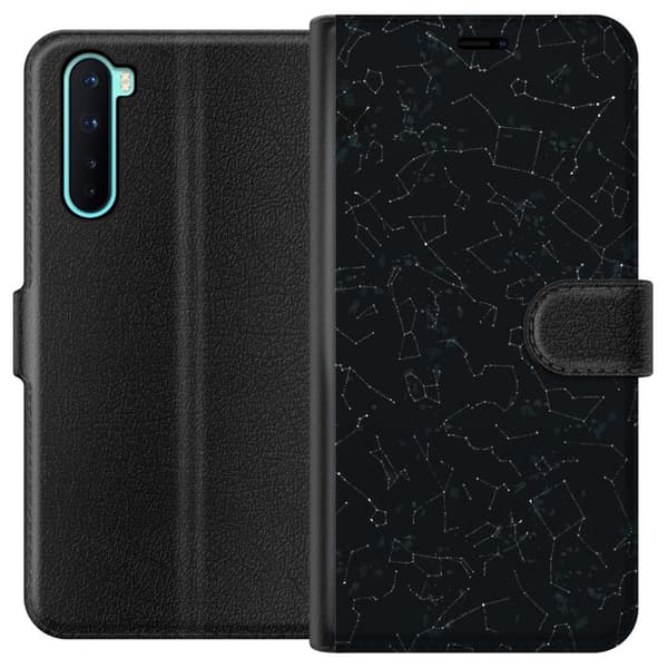 OnePlus Nord Tegnebogsetui Stjerneklar himmel