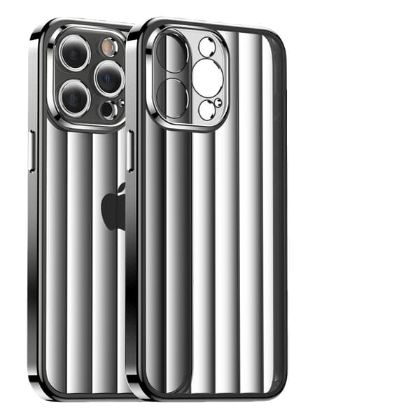 INF Elektrobelagt gjennomsiktig deksel til iPhone iPhone 15 Pro Max