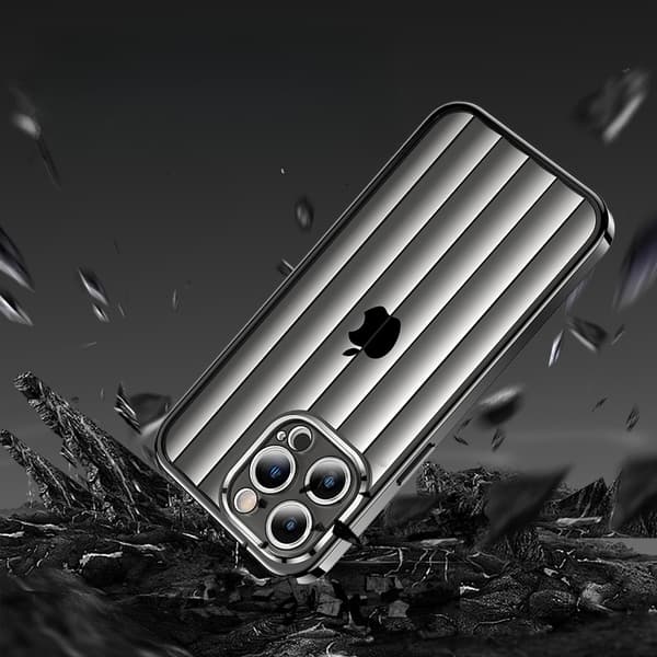 INF Sähköpinnoitettu läpinäkyvä kotelo iPhonelle iPhone 15