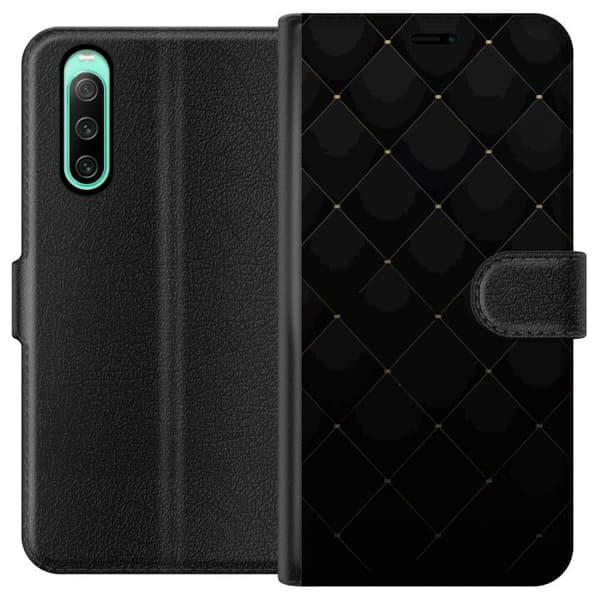 Sony Xperia 10 IV Lommeboketui Unikt Mønster