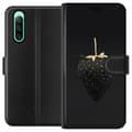 Miniatyrbilde 1 av 3: Sony Xperia 10 IV Lommeboketui Luksuriøs Jordbær