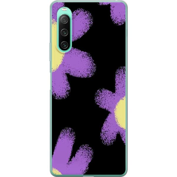 Sony Xperia 10 IV Läpinäkyvä kuori Kukkapuku