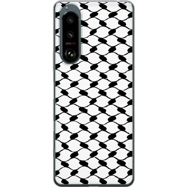 Sony Xperia 5 III Läpinäkyvä kuori Keffiyeh kuvio