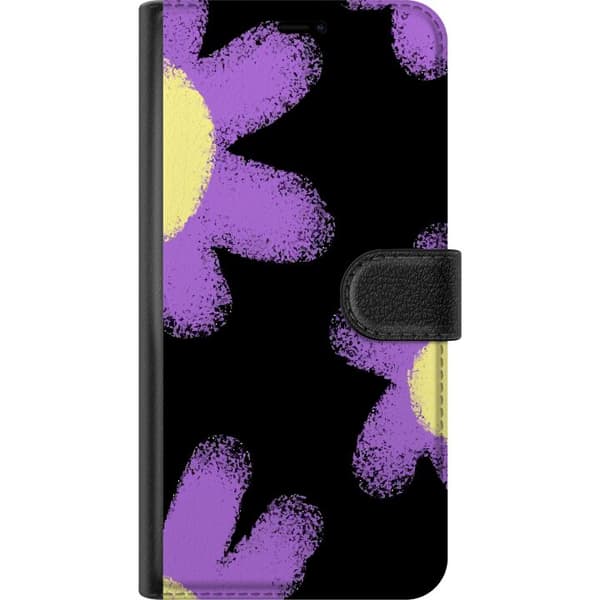 Samsung Galaxy S24 Ultra Lommeboketui Blomsterdrakt