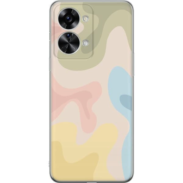 OnePlus Nord 2T Gennemsigtig cover Farveskala