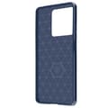 Miniatyrbild 2 av 4: Fodral till Xiaomi Redmi Note 13 5G Flexible Carbon och Brushed Effect Blue