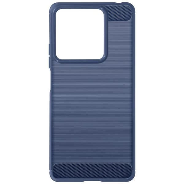 Fodral till Xiaomi Redmi Note 13 5G Flexible Carbon och Brushed Effect Blue