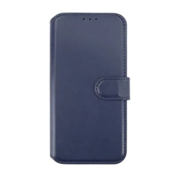 iPhone 15 Pro Max Plånboksfodral Läder Rvelon - Blå