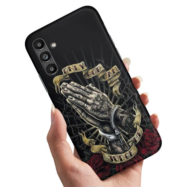 Samsung Galaxy A35 5G - Kuoret/Suojakuori Only God Can Judge Me