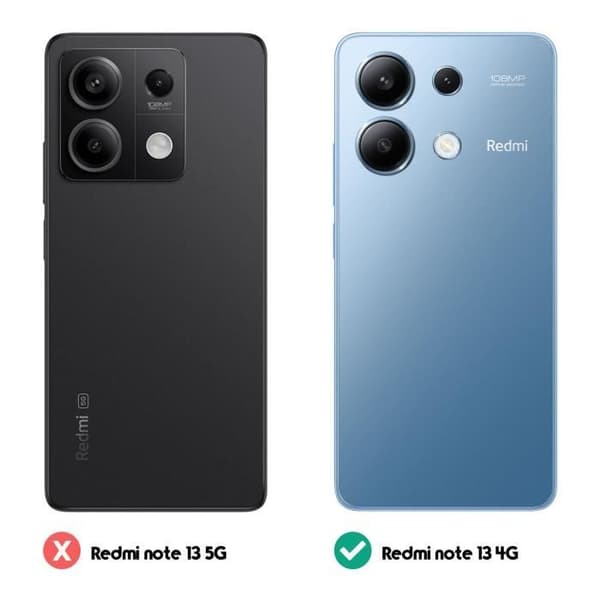 Flowers Case för Xiaomi Redmi Note 13 4G Plånbok Videostöd mörkbrun
