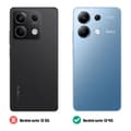 Miniatyrbild 4 av 4: Flowers Case för Xiaomi Redmi Note 13 4G Plånbok Videostöd mörkbrun