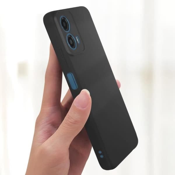 Fodral till Motorola Moto G34 5G Matte Finish Black