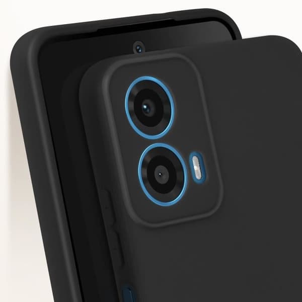 Fodral till Motorola Moto G34 5G Matte Finish Black