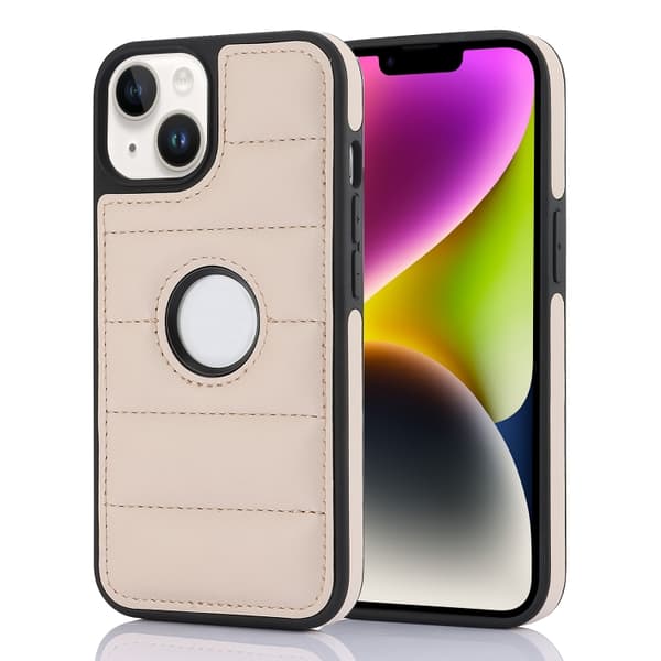 Bakskal till iPhone 14 Plus - Svart/Aprikos