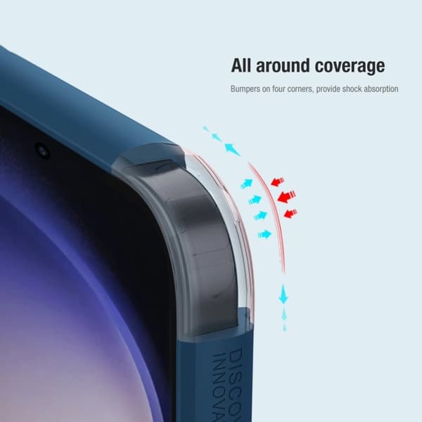 Nillkin Super Frosted Shield Pro Skal Samsung Galaxy A54 5G - Blå