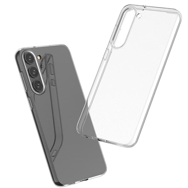 Ultra Klart Fleksibelt Cover Samsung Galaxy S23 - Gennemsigtig