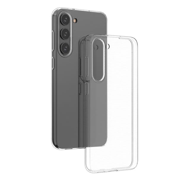 Ultra Klart Fleksibelt Cover Samsung Galaxy S23 - Gennemsigtig