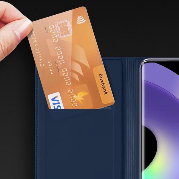 Dux Ducis Skin Pro Flip Fodral med Ställ & Korthållare Samsung Galaxy A54 - Rosa