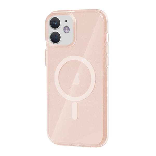 iPhone 11 Mobilskal Glitter Magsafe - Guld
