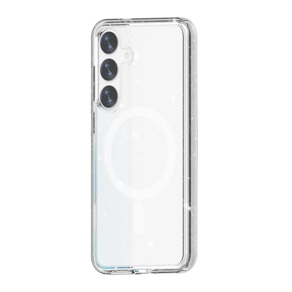 Samsung Galaxy S24 Plus Mobilskal Glitter Magsafe - Transparent