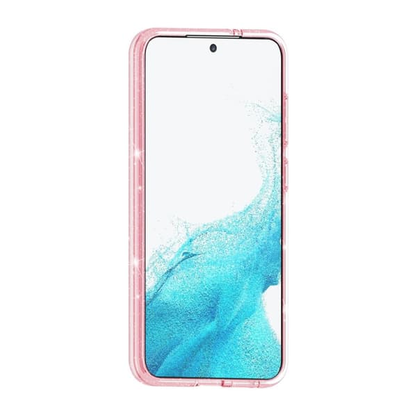 Samsung Galaxy S24 Plus Mobilskal Glitter Magsafe - Rosa