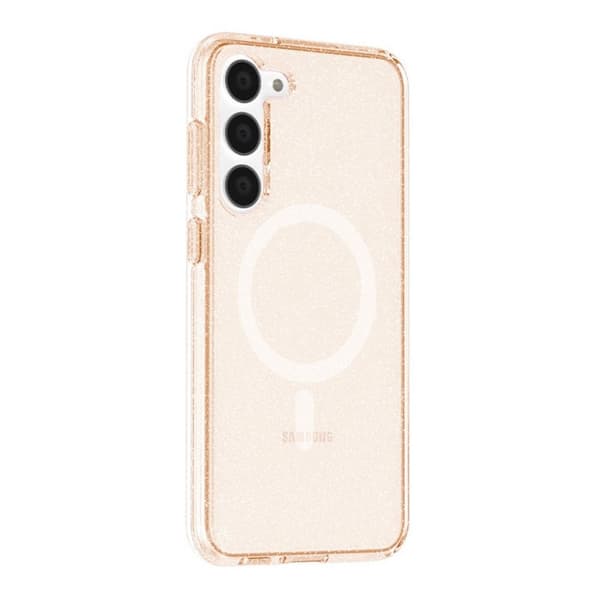 Samsung Galaxy S23 Mobilskal Glitter Magsafe - Guld