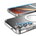 Miniatyrbild 2 av 3: Samsung Galaxy S24 Plus Mobilskal Hybrid med Magsafe - Transparent