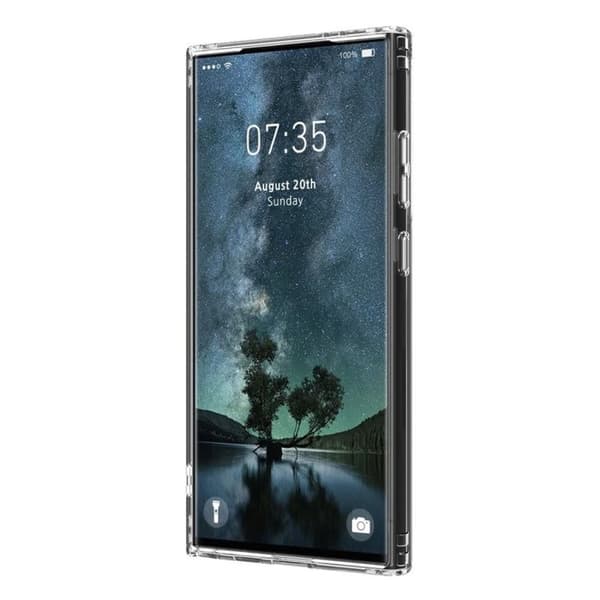 Samsung Galaxy S24 Ultra Mobilskal Hybrid med Magsafe - Transparent
