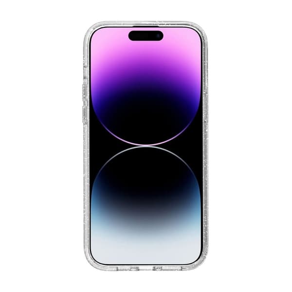 iPhone 15 Pro Max Mobilskal Glitter Magsafe - Transparent