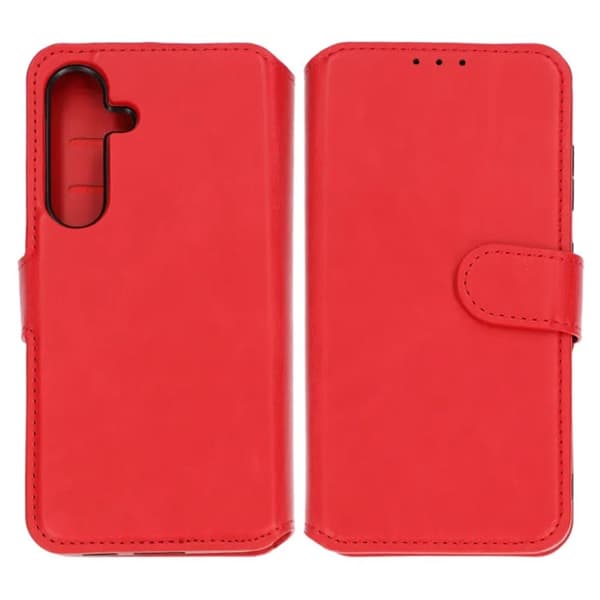 Samsung Galaxy S24 Plus Plånboksfodral Magnet Rvelon - Röd