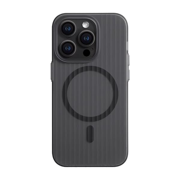 iPhone 12 Pro Max Mobilskal Korrugerad - Svart
