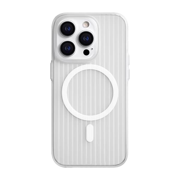 iPhone 14 Pro Max Mobilskal Korrugerad - Transparent