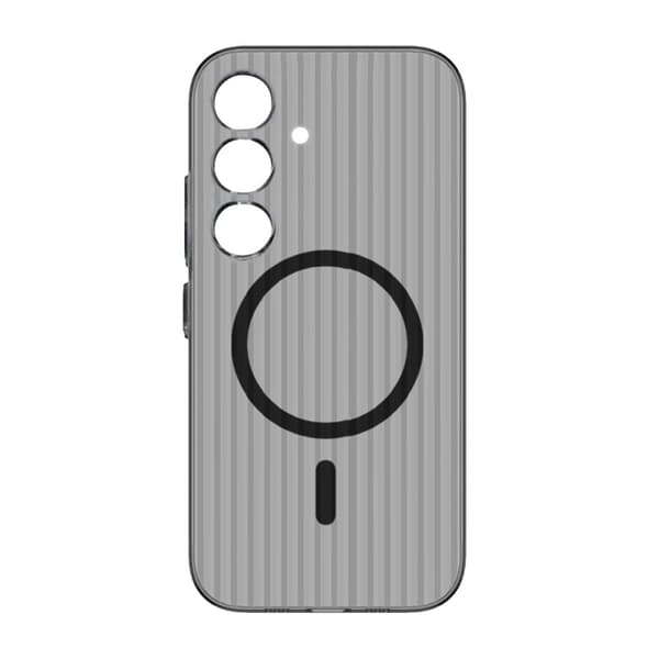 Samsung Galaxy S24 Plus Mobilskal Korrugerad - Svart