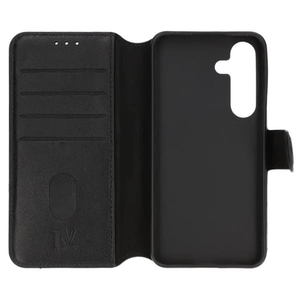 Samsung Galaxy S24 Plus Plånboksfodral Läder Rvelon - Svart