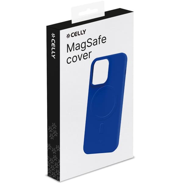 Cromomag Pehmeä kumikotelo MagSafe iPhone 15 Pro Sininen